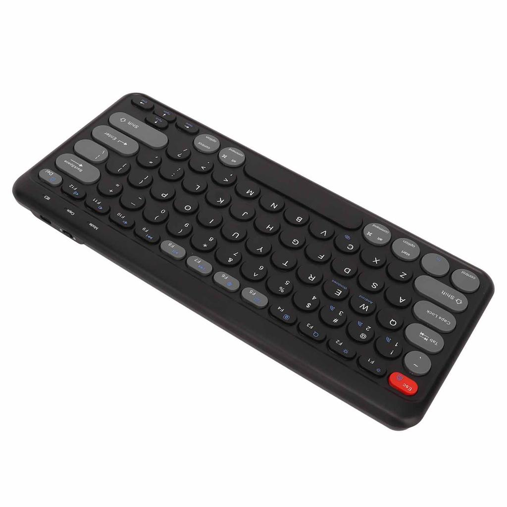 Compact Round Keycaps   Keyboard Wireless   2.4G Dual Mode Portable Slim Keyboard for   for   for
