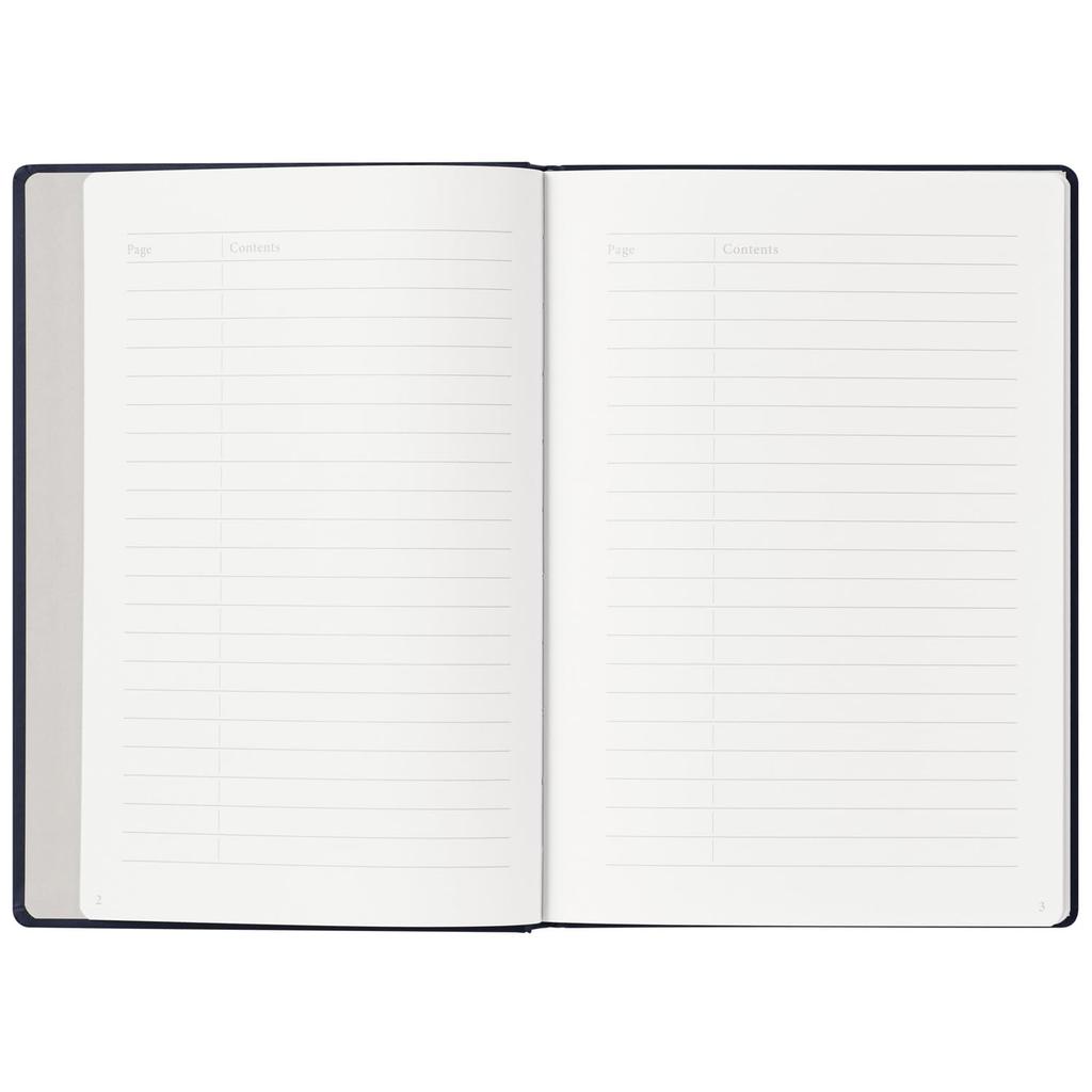 Maruman Nemosine 20th Anniversary Journal Notebook, Dotted Grid, A5, Navy, N888-72