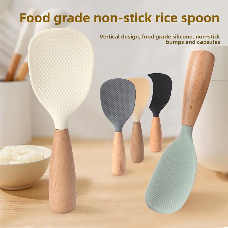 Food Grade Rice Spoon for Rice Cooker with Non-Stick Rice