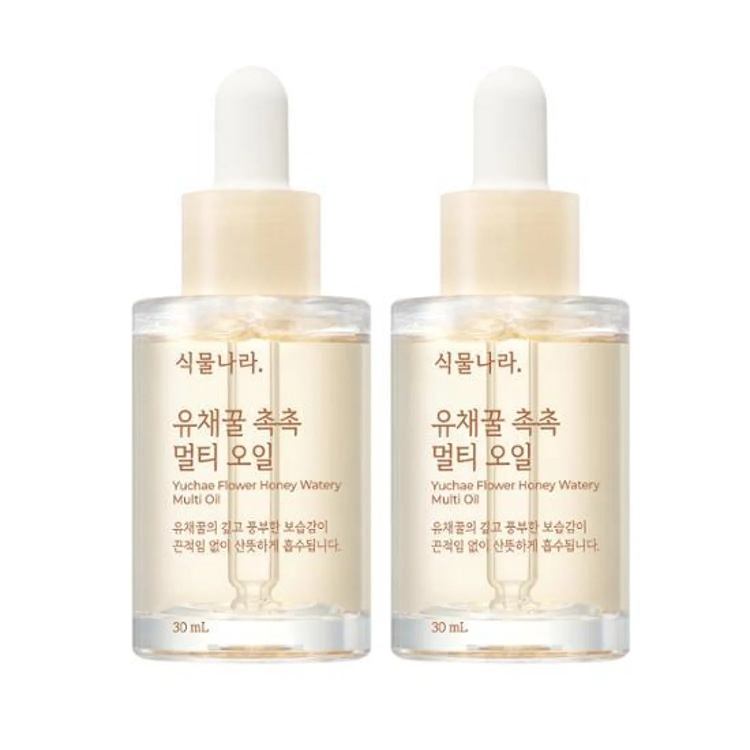 Set Shingmulnara Yuchae Flower Honey Watery Multi Oil 30ml*2 30ml*2 Set