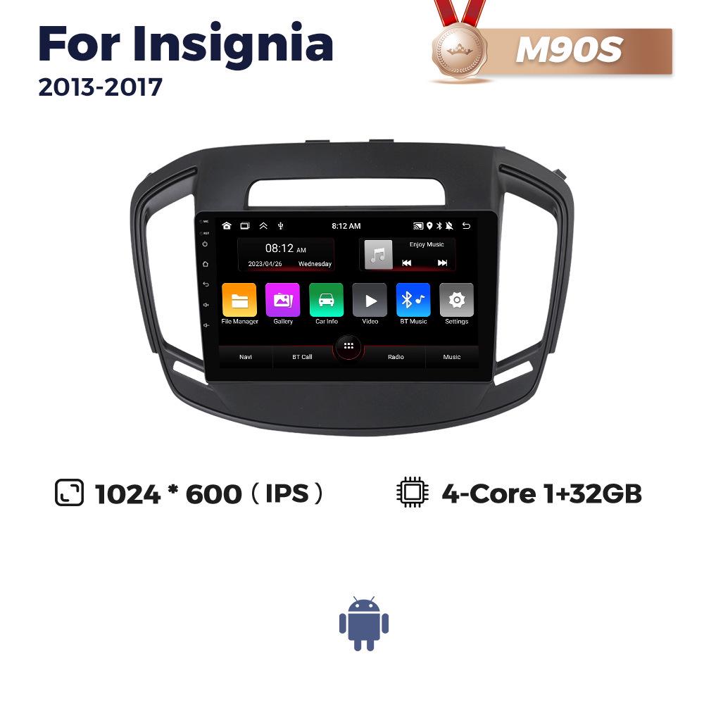 

Compatible with 2014-2018 Buick Regal Insignia Central Control Android Navigation with Wireless CarPlay.