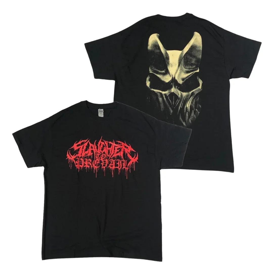 

Mental SLAUGHTER TO PREVAIL T-shirt Men Women Russia Rock Heavy Short Sleeve Tshirt Graphic Tee-shirt Harajuku Streetwear Shirts#Color S