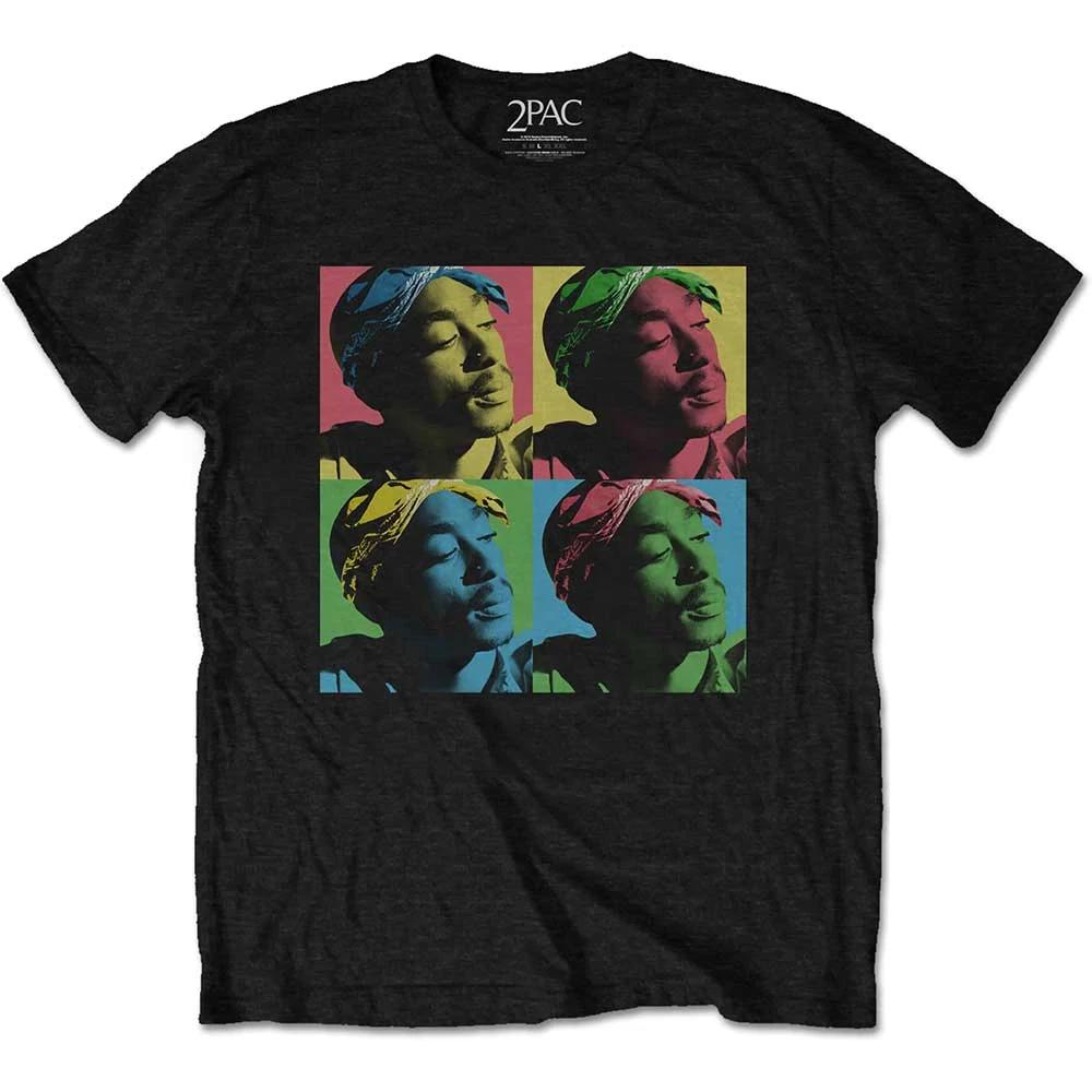 Tupac 2Pac Pop Art Official Mens T-Shirt 4XL