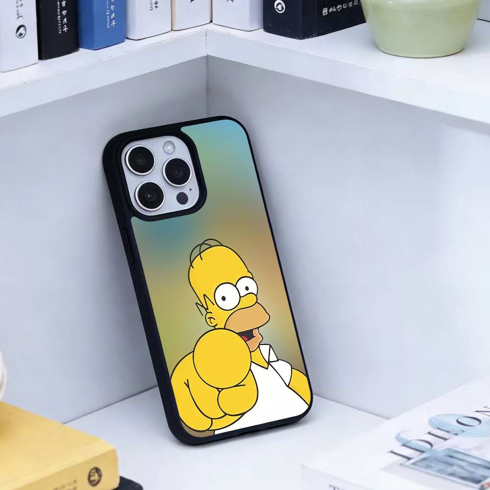 

Anime T-The S-Simpsons-s Phone Case For iPhone 14,16,15,13,17,12,Plus,Pro,Max Magnetic For Magsafe Frosted Cover iPhone17