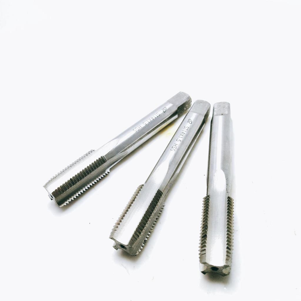 M33-M42 Fully Ground Straight Flute Machine Taps for Hand Use