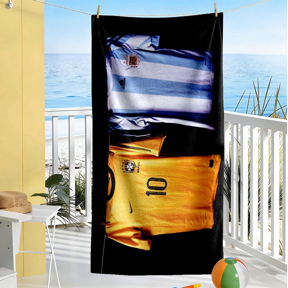 Manchester United's Alexis Sanchez Beach Towel Super Soft & Absorbent Comfortable Lightweight