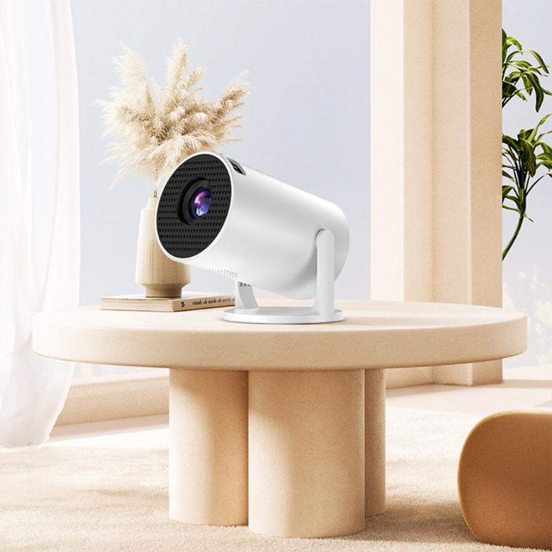 Portable Streaming Projector With USB C Fast Charging Highly Definition Display Wireless Screen Presentation