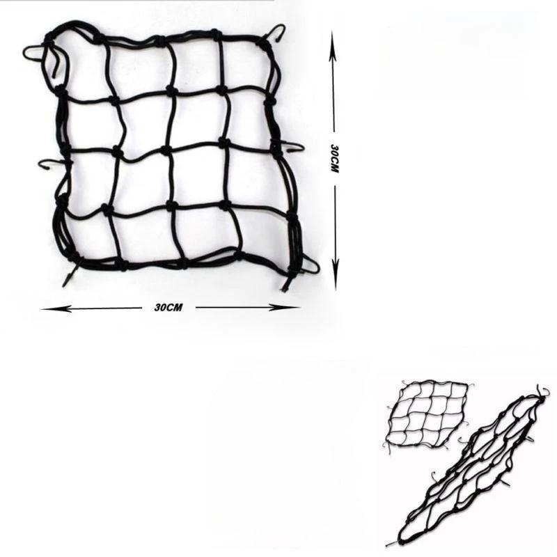 Motorrad Gepäcknetz Fahrrad 6 Haken Zur Befestigung Kraftstofftank Gepäcknetz Web Styling Hohe Qualität Moto Verstellbares Gepäcknetz