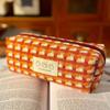 Stain Resistant Pen Bag Rainbow Weaving Design Pen Storage Bag Pencil Case  School Office