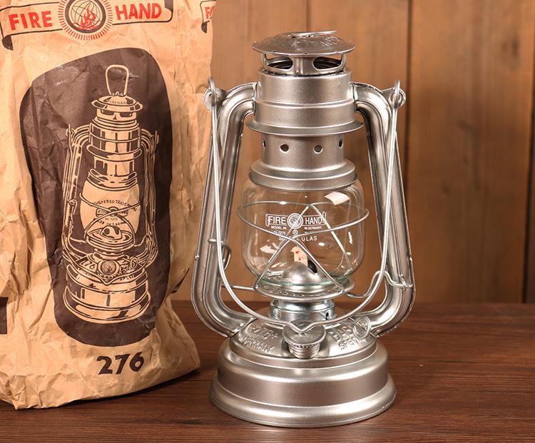 Retro Nostalgic Multi-Color Kerosene Horse Lamp - Portable Outdoor Camping & Decorative Lamp