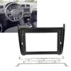 Car Radio Panel Radio Fascia Frame For POLO Dashboard Mount Panel Kit Car Radio Bezel Navigation Modification Faceplate Parts