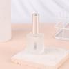 15Ml Empty Frosted Round Nail Polish Bottle With Portable Brush Nail Art Container Glass Nail Oil Bottles Light-Resistant