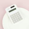 Mini Calculator Slim Solar Power Studentstest Stationery Office Easy Gift Carry