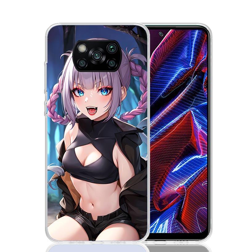 Nazuna Nanakusa Anime Phone Case For Xiaomi Poco X7 X6 X5 Pro F7 Ultra Redmi 15C 15 13 13C 12 12C 10 10A 10C 9 9A 9C 9T Cover Po
