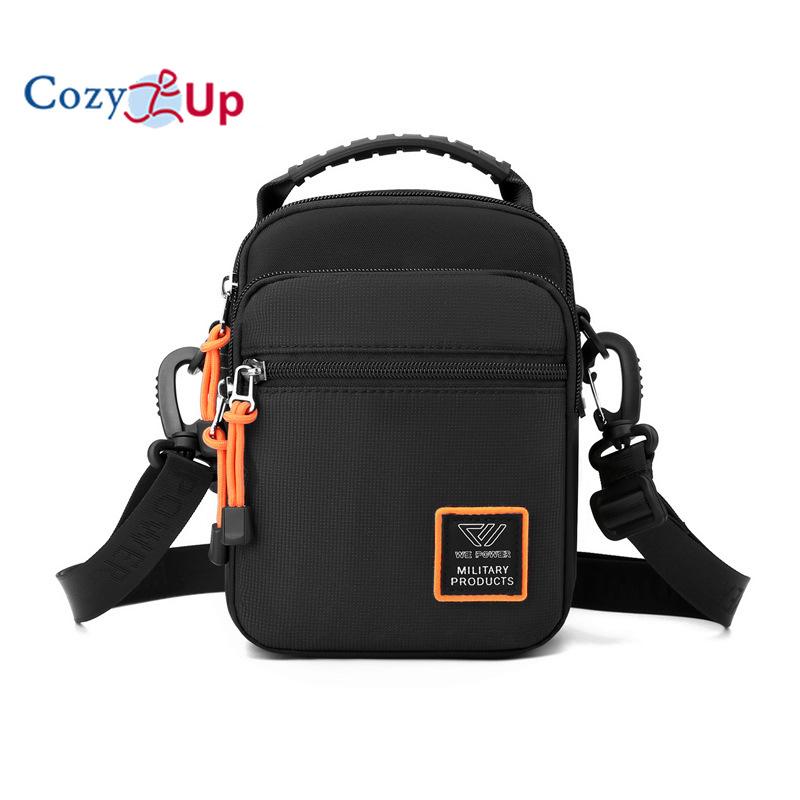 Cozy Up pánská outdoorová crossbody taška, sportovní a volnočasová taška přes rameno, multifunkční taška přes pas