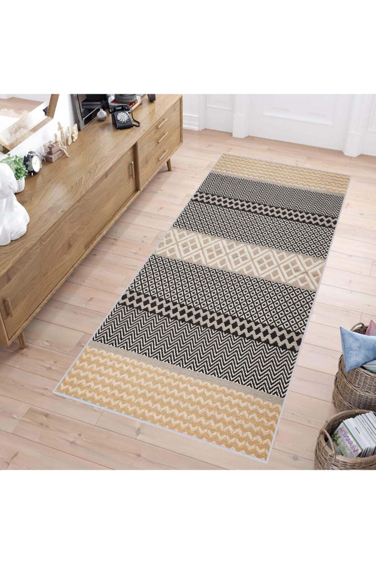 

Моющийся ковер с принтом Rovigo Home RVG1471 50x80 бежевый