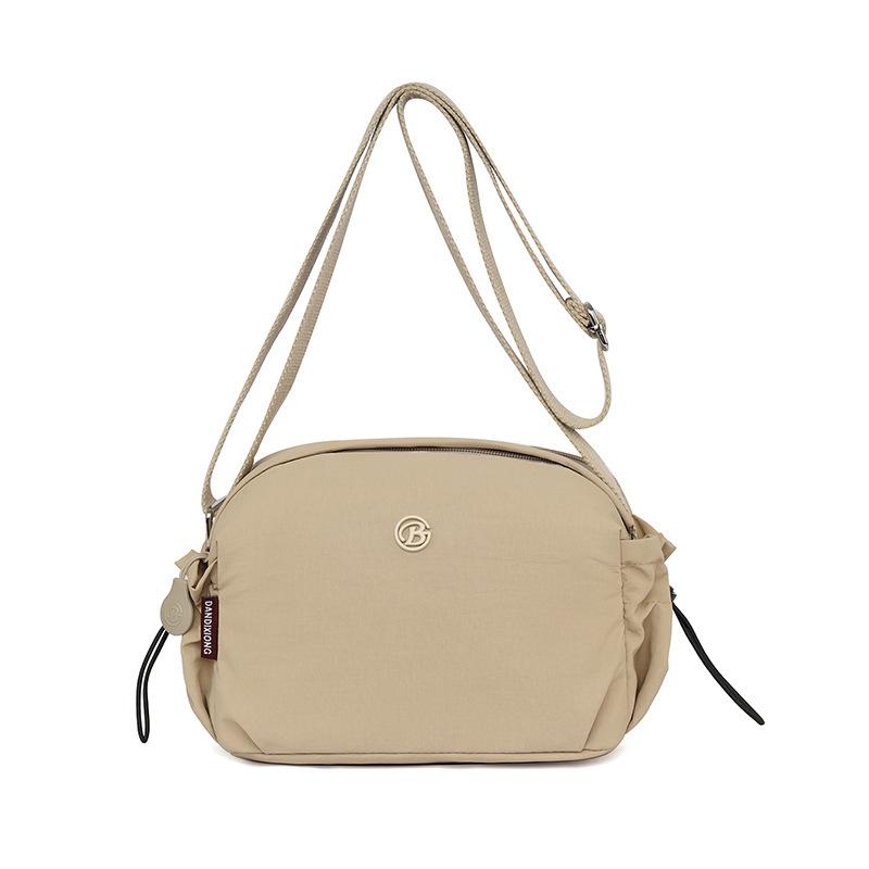 Waterproof Ultra-light Nylon Bag Women's Outdoor Large Capacity Shoulder Crossbody Bag