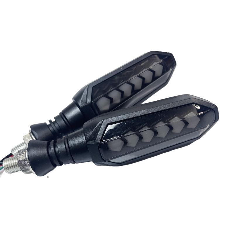 Semnalizatoare LED Universale pentru Motociclete Electrice, Lumini Flux, Pulsatorii și Scanante 12V, Accesorii Modificate.