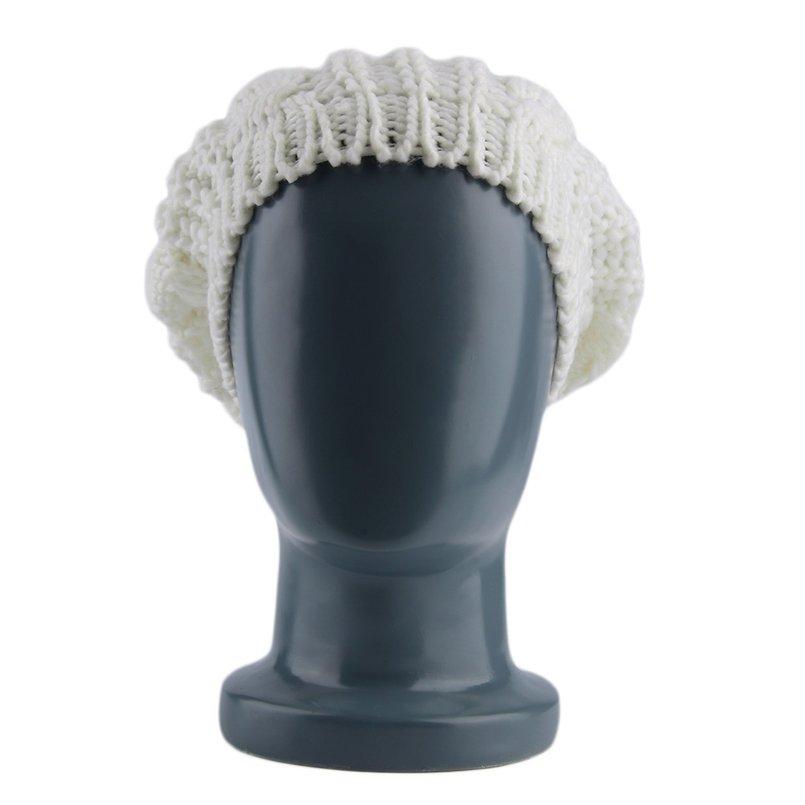 SZW Fashion Women's Lady Beret Braided 