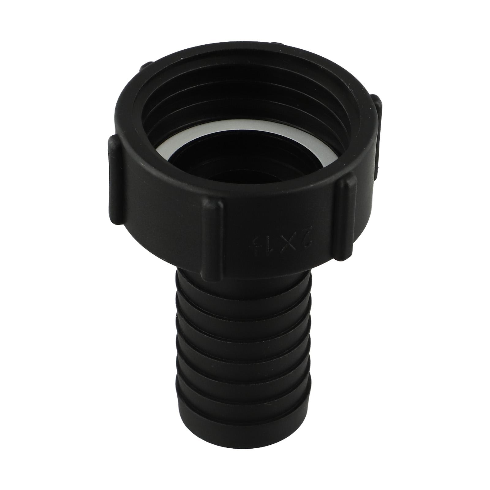 

1 Pcs 1000L IBC 38mm Water Tank Black Garden Hose Adapter Installation Tool Garden Replacement Accessories