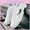 Casual Sneakers Men Spring Durable Pu Upper Low Top Flat Heel Leaf Print Design For Daily Wear