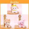 Plush Dog Keychain Pendant Animal Plush Toy For Bags And Gifts