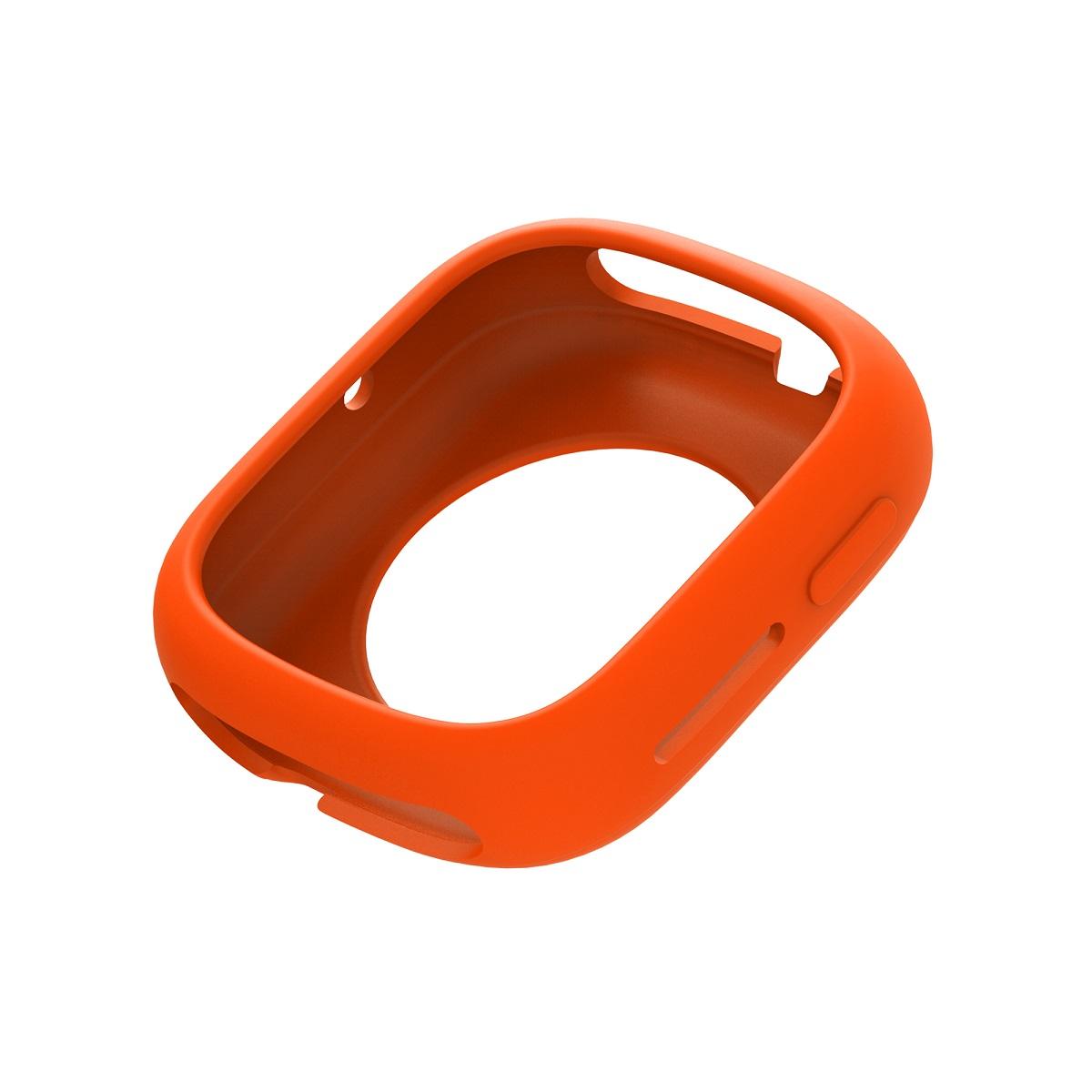 

Чехол для смарт-часов Honor Watch 4, защитный чехол-браслет, мягкие силиконовые защитные чехлы для Honor Watch4, аксессуары-накладки for Honor Watch 4 оранжевый