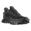 SALOMON Alphacross 4 Gore-Tex Synthetic Leather Outdoor Sports Slip-Resistant Wear-Resistant Rebound Low-Top Lifestyle Shoes Men Sneaker Black 470640