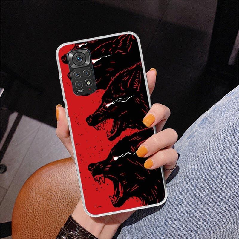 Angry Animal Wolf Fierce Phnoe Case for Phnoe Case for Xiaomi Redmi Note 15 14 14S 13 Pro Plus 12 12S 11S 11E 10S 10 11T 5G Uniq
