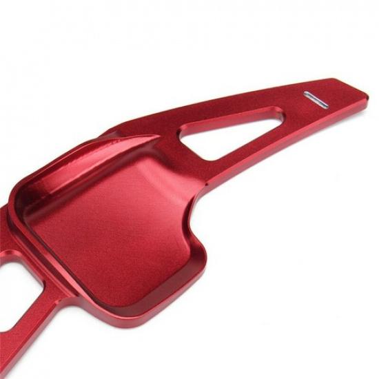 Red Steering Wheel Gear Shift Paddle Shifter Extended For BMW 3 F30 5 Series F10