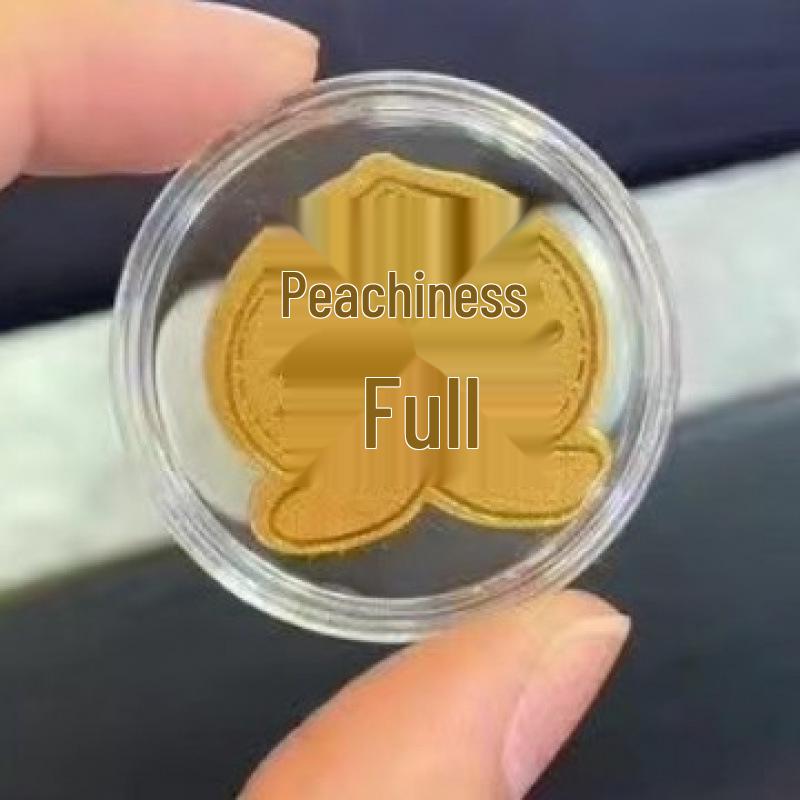 99.9% Pure Gold Phone Sticker - Shuibei Princess Style for Wealth & Prosperity