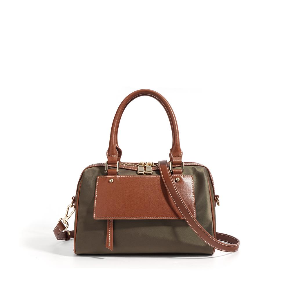 Fashionable And Lightweight Crossbody Carrying Small Handbag For Women 2025 High-end New Model With Leather Large Capacity Boston Pillow Bag