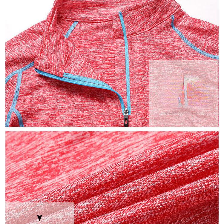 Breathable and Lightweight Outdoor Quick-Drying Women's Running Sports Long-Sleeved T-Shirt