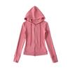 Damen Herbst Amerikanisches Thermisches Yoga Hoodie Gerades Weites Hosenbein Set