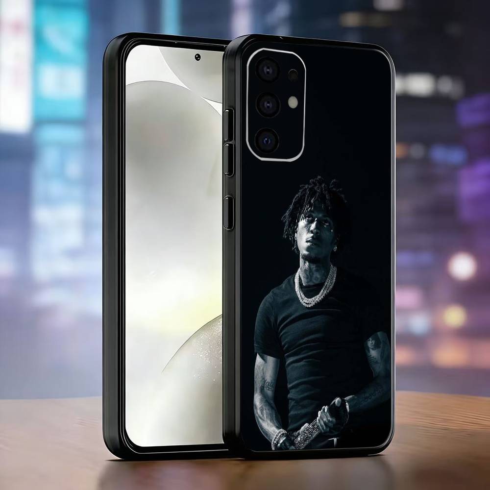 YoungBoy Never Broke Again Phone Case For Samsung S25,S24,S21,S22,S23,S30,Ultra,S20,Plus,Fe,Lite,Note,10,Black Cover