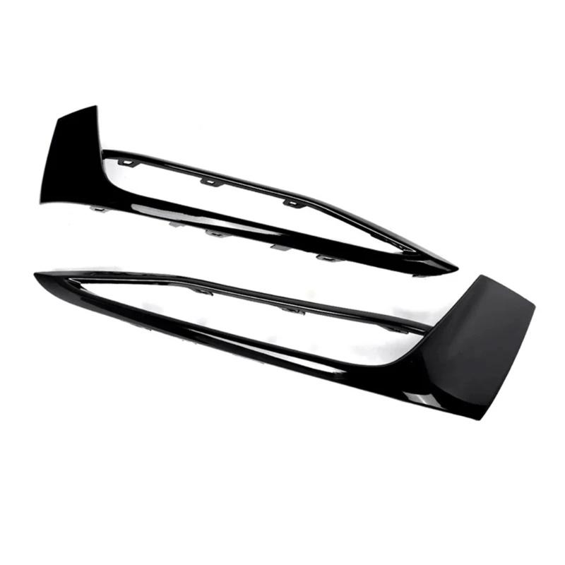 2 Stück Nebelscheinwerfer-Zierleiste fErsetzt Teilenummer 51117385281 51117385282 Wetterbeständig Upgrade Auto-Look