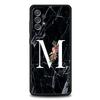 Letters Flower English Marble Phone Case For Samsung A17 A07 A55 A35 A25 A15 A05 A33 A31 A23 A21s A13 A41 A73 A53 A51 A71 Cover