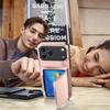 iPhone 17 Card Slot Flip Wallet Case, Drop-Proof Premium Protective Cover for iPhone 14/15/16 Plus