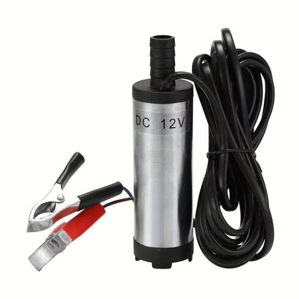 38mm Port Submersible Pump 12V/24V DC Refueling Pump Electric Fuel Transfer Pump  Camping Use