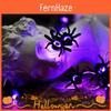 Eye-catching Spider Lights For Halloween Purple Color 2m/5m 20/50 Lights Battery/usb Operated