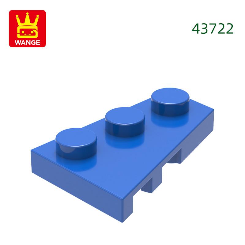 158Pcs/lot 43723 2x3 Right Wedge Plate Construction Bricks MOC Accessories Works With Featuring Blocks Kids Playthings Gift Idea Box