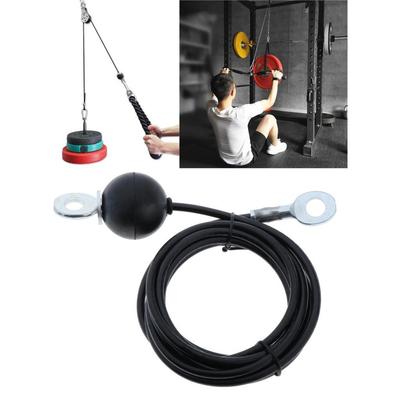 Deluxe stahování kladky nad hlavou Pevné lanka stroje Montážní díly pro domácí posilování