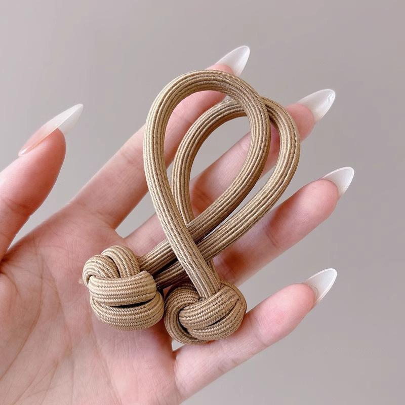 Bandeau élastique double pour cheveux, tresses chinoises, pour femmes et filles