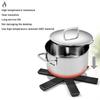 Pot Mat Dish Placemat Coaster Folding Heat Insulation High Temperature Pots And Pans Kitchen Gadgets