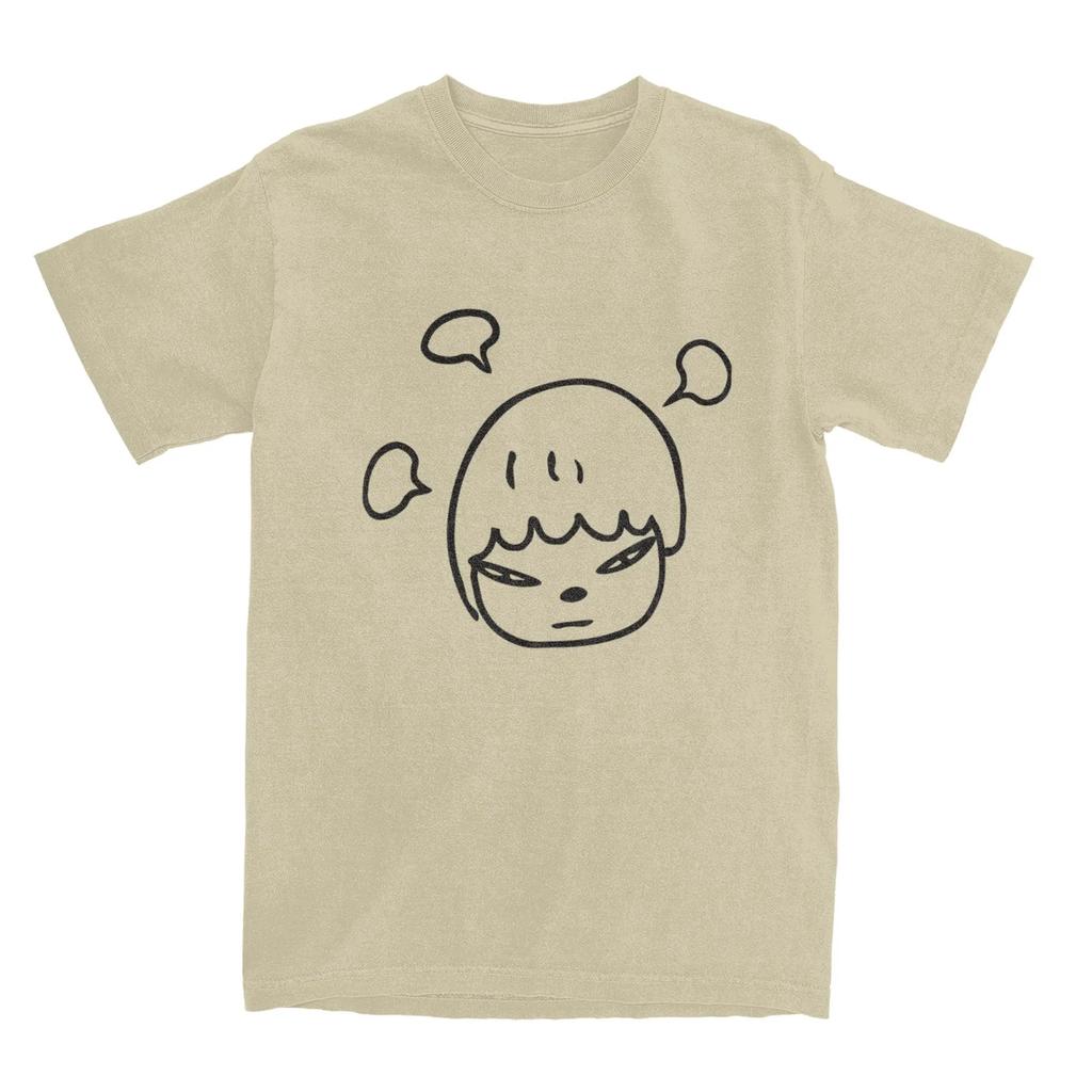 Womens T-Shirts  Yoshitomo Nara We Are Punks T-Shirts  Vintage   Tees Crewneck Short Sleeve T Shirts Party Tops