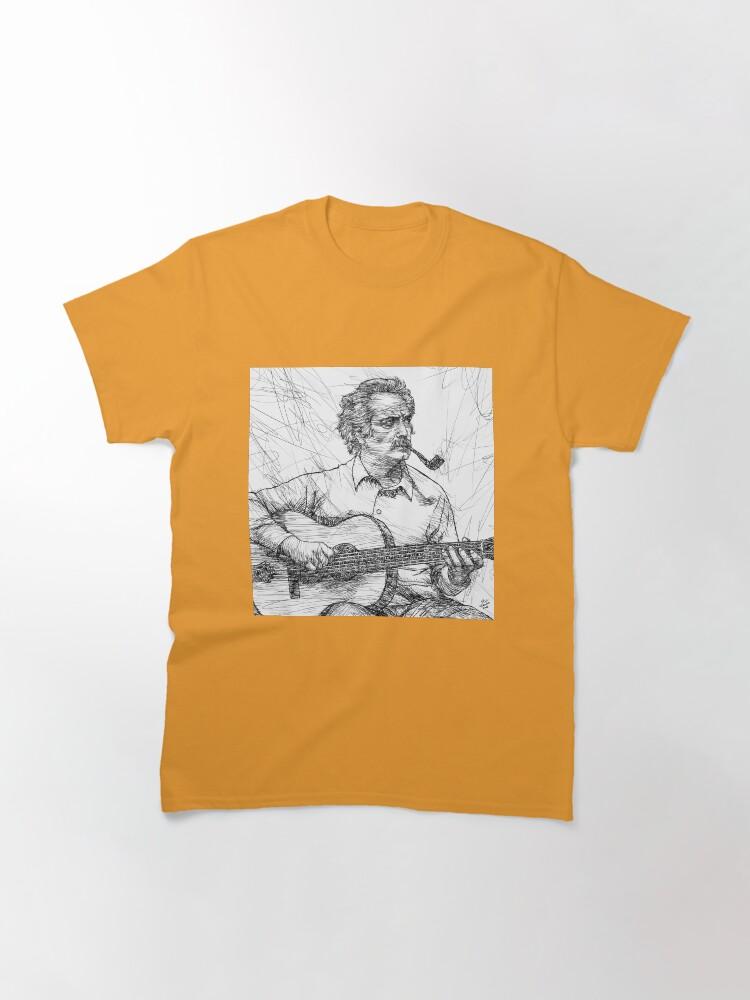 Georges Brassens GEORGES BRASSENS Tuscheporträt .1 Klassisches T-Shirt