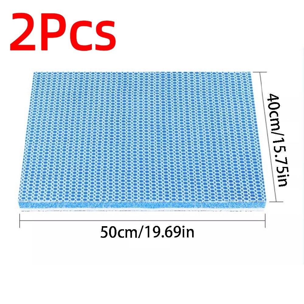2Pcs 40x50cm Aquarium Filter Sponge 10D Non Gel Filter Pad Durable Pond Filter  Aquarium Accessories