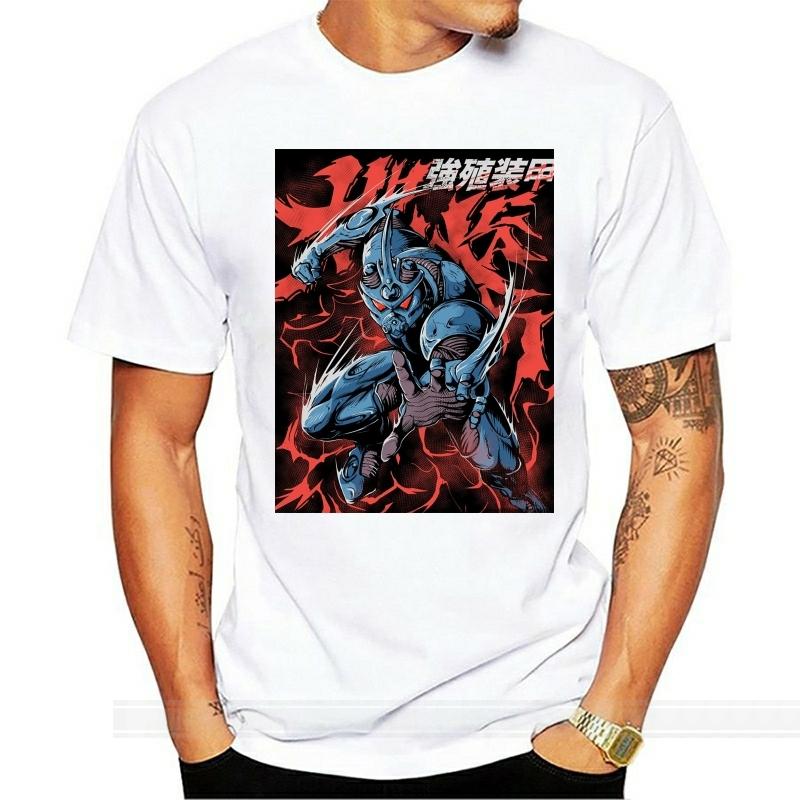 New Popular Guyver Japan Anime Unisexs Tshirt S5xl Male Brand Teeshirt Unisex Summer Cotton T Shirt