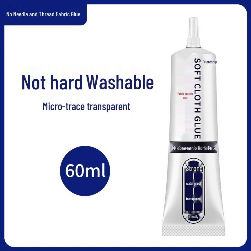 Specialized Fabric Glue for Clothing Logos and Repairs