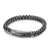 Retro Stainless Steel Dragon Bone Chain Necklace & Bracelet Set for Men